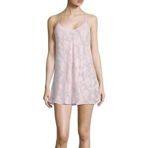 Flora Nikrooz Womens Brielle Jacquard Chemise Size S